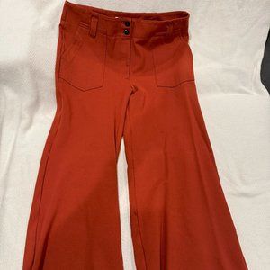 Maeve Wide Leg Red Pants - Size 16